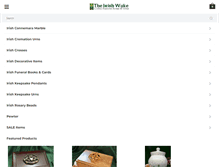 Tablet Screenshot of irishwakestore.com